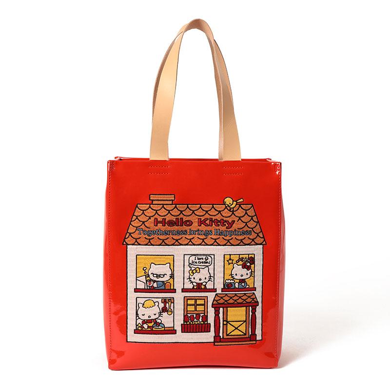 sanrio ハローキティ BEAMS COUTURE おうち刺繍バッグ sanrio ハローキティ BEAMS COUTURE おうち刺繍バッグ