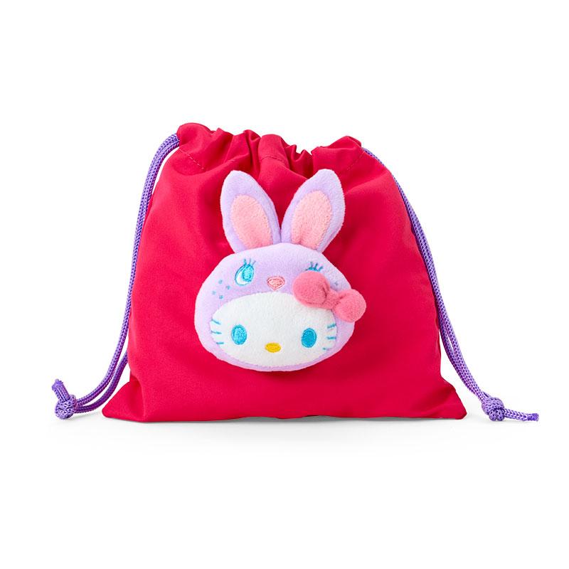 sanrio（サンリオ） ハローキティ ボアフェイス巾着（カラフルバニー