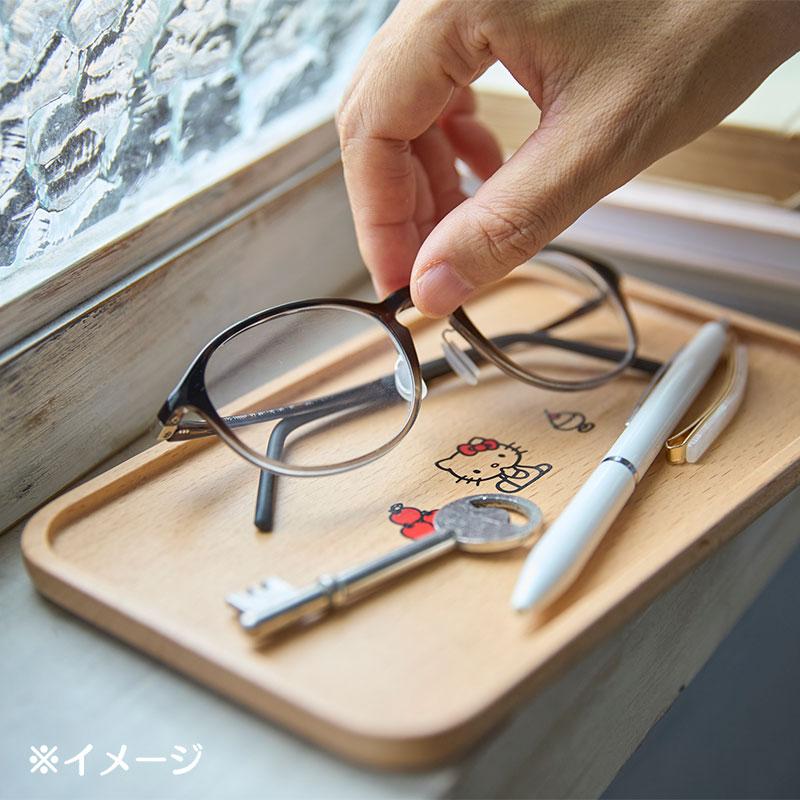 希少！キティヴィンテージレトロ木製トレイＬ 希少！キティヴィンテージレトロ木製トレイL ウッドトレー