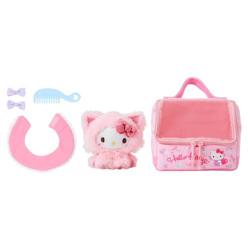 sanrio ハローキティ ぬいぐるみおせわセット(こねこ sanrio ハローキティ ぬいぐるみおせわセット(こねこ