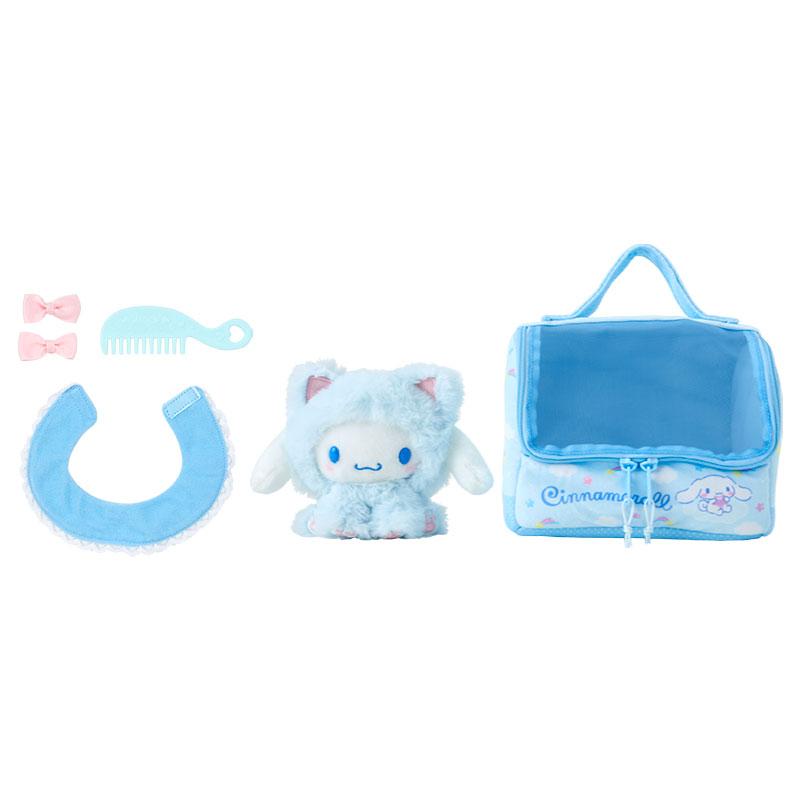 sanrio シナモロール ぬいぐるみおせわセット(こねこ sanrio シナモロール ぬいぐるみおせわセット(こねこ
