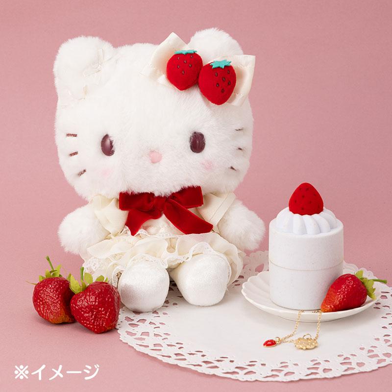 sanrio ハローキティ ぬいぐるみ&ネックレス(ショートケーキ sanrio ハローキティ ぬいぐるみ&ネックレス(ショートケーキ