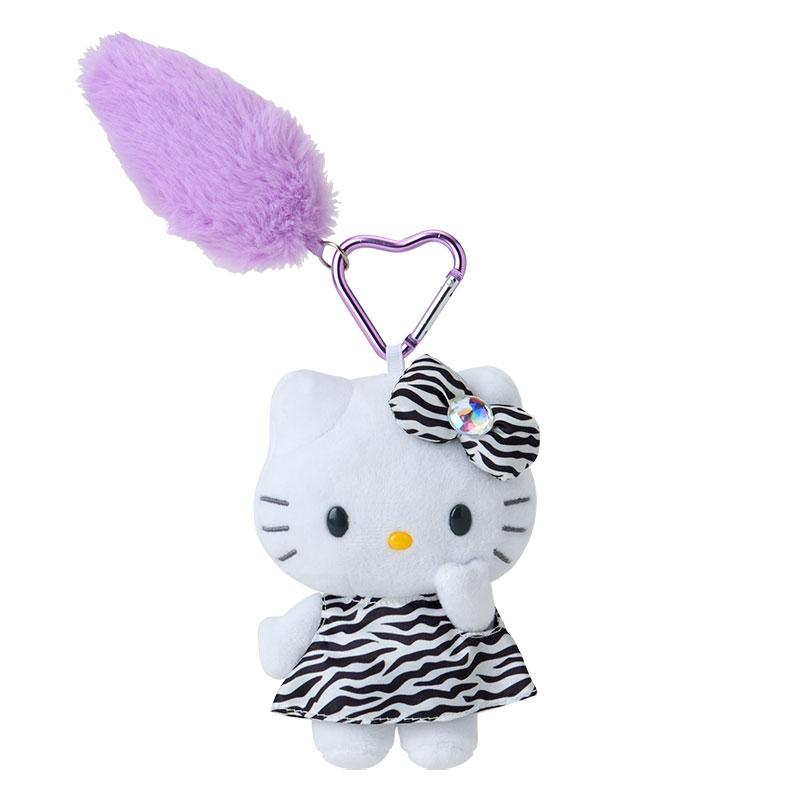 sanrio ハローキティ しっぽ付きマスコットキーホルダー(ゼブラ sanrio ハローキティ しっぽ付きマスコットキーホルダー(ゼブラ