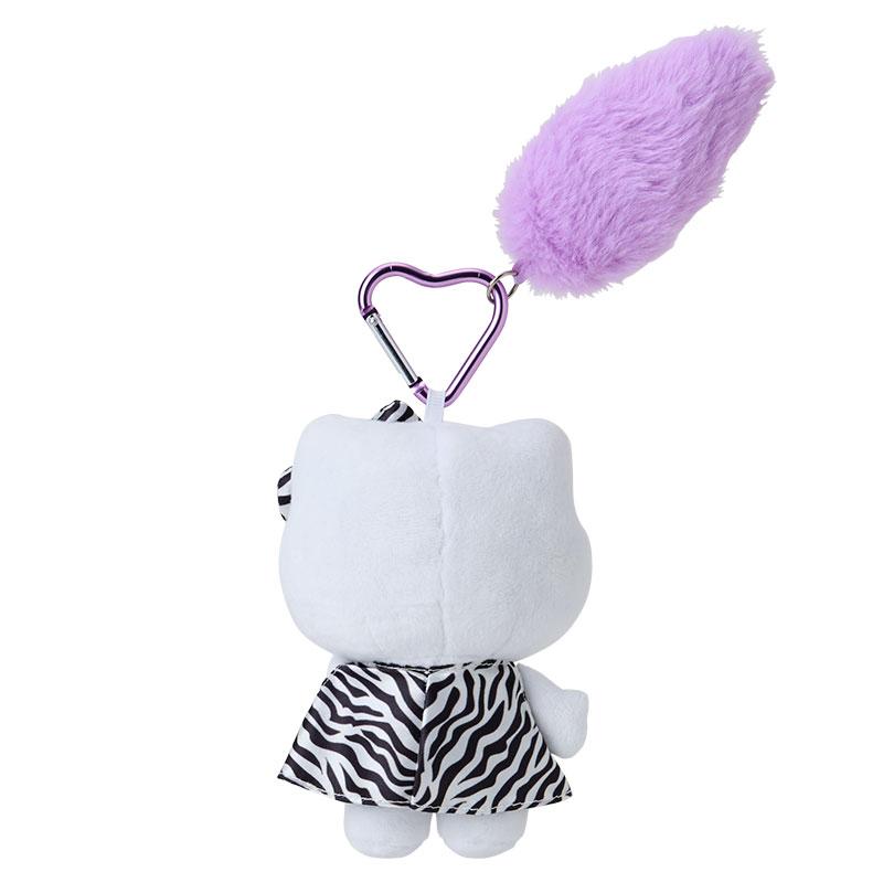 sanrio ハローキティ しっぽ付きマスコットキーホルダー(ゼブラ sanrio ハローキティ しっぽ付きマスコットキーホルダー(ゼブラ