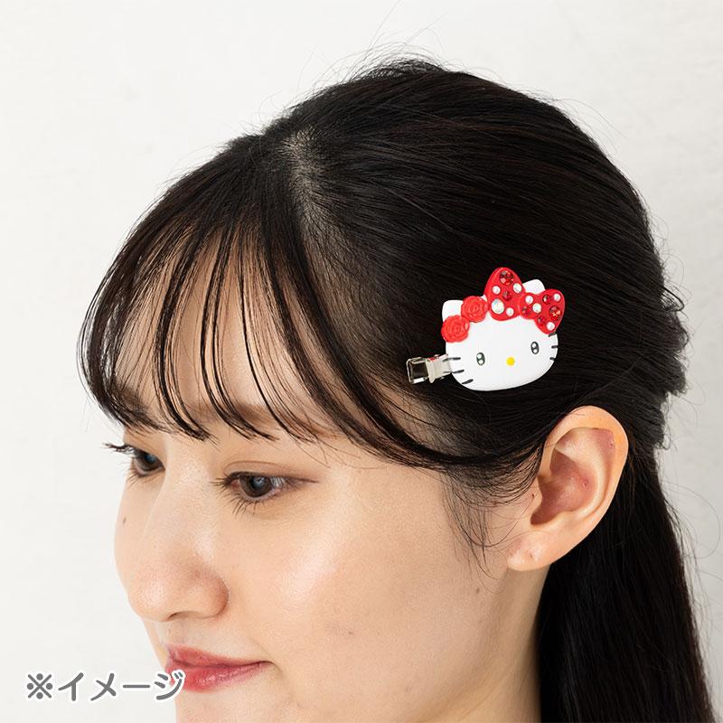 sanrio ハローキティ 前髪クリップデラックス ピンク : サンリオ sanrio ハローキティ 前髪クリップデラックス ピンク : サンリオ