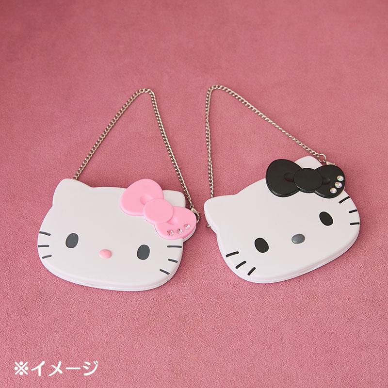 sanrio ハローキティ チェーン付き両面ミラー(I Love Hello sanrio ハローキティ チェーン付き両面ミラー(I Love Hello