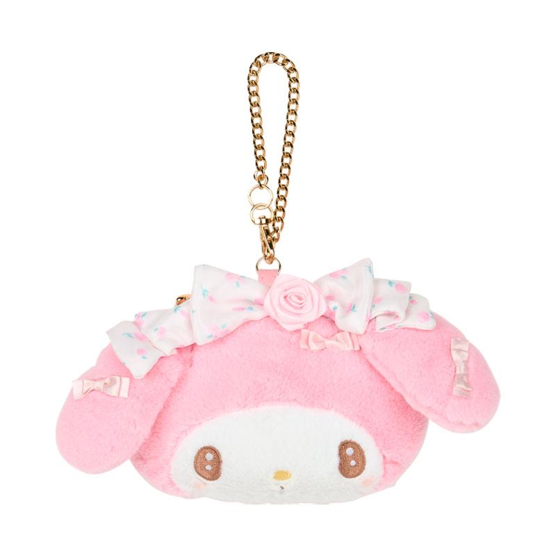 sanrio マイメロディ フェイス形パスケース(ドーリーローズ sanrio マイメロディ フェイス形パスケース(ドーリーローズ
