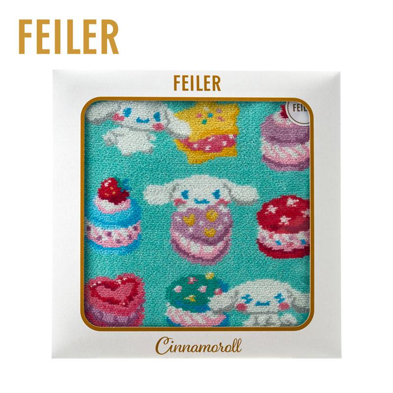 sanrio シナモロール フェイラー シュニール織ハンカチ sanrio シナモロール フェイラー シュニール織ハンカチ
