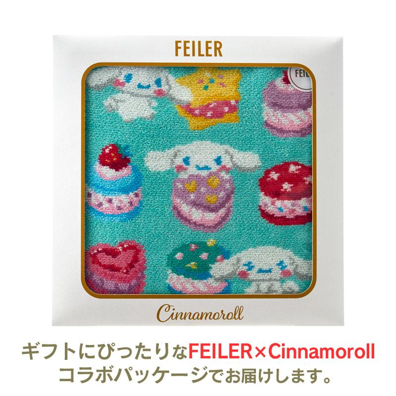 sanrio シナモロール フェイラー シュニール織ハンカチ sanrio シナモロール フェイラー シュニール織ハンカチ