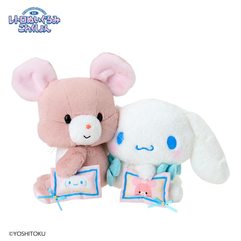 【文必読❣️】サンリオ　昭和レトロ　スイートシンフォニー　ぬいぐるみ sanrio（サンリオ） シナモロール 吉徳レトロぬいぐるみこれくしょん
