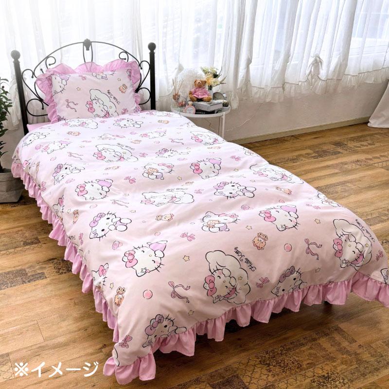 sanrio（サンリオ） ハローキティ フリル付き布団カバー3点セット