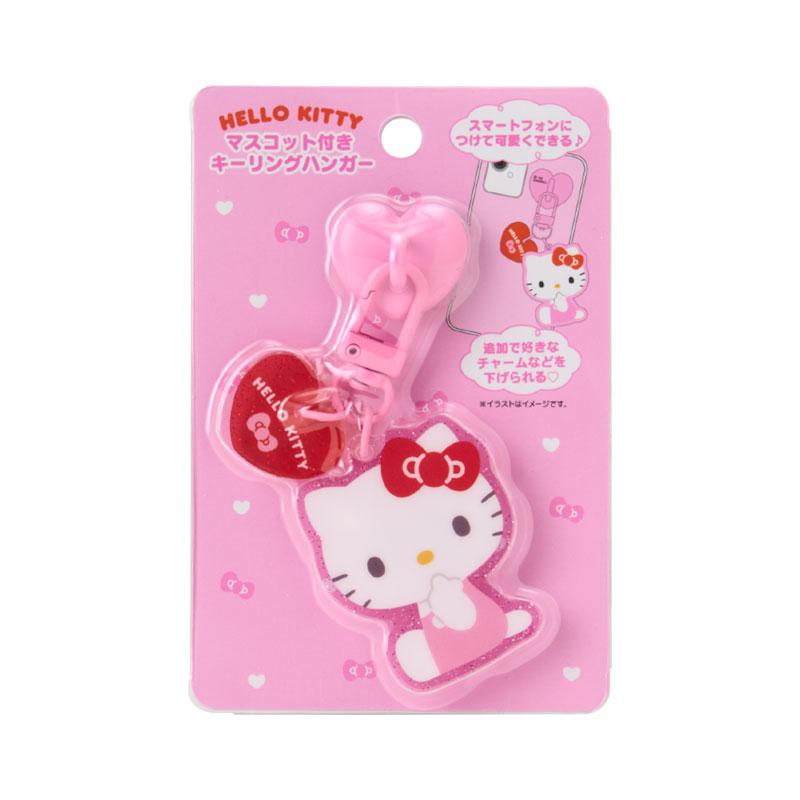 sanrio ハローキティ マスコット付きキーリングハンガー sanrio ハローキティ マスコット付きキーリングハンガー