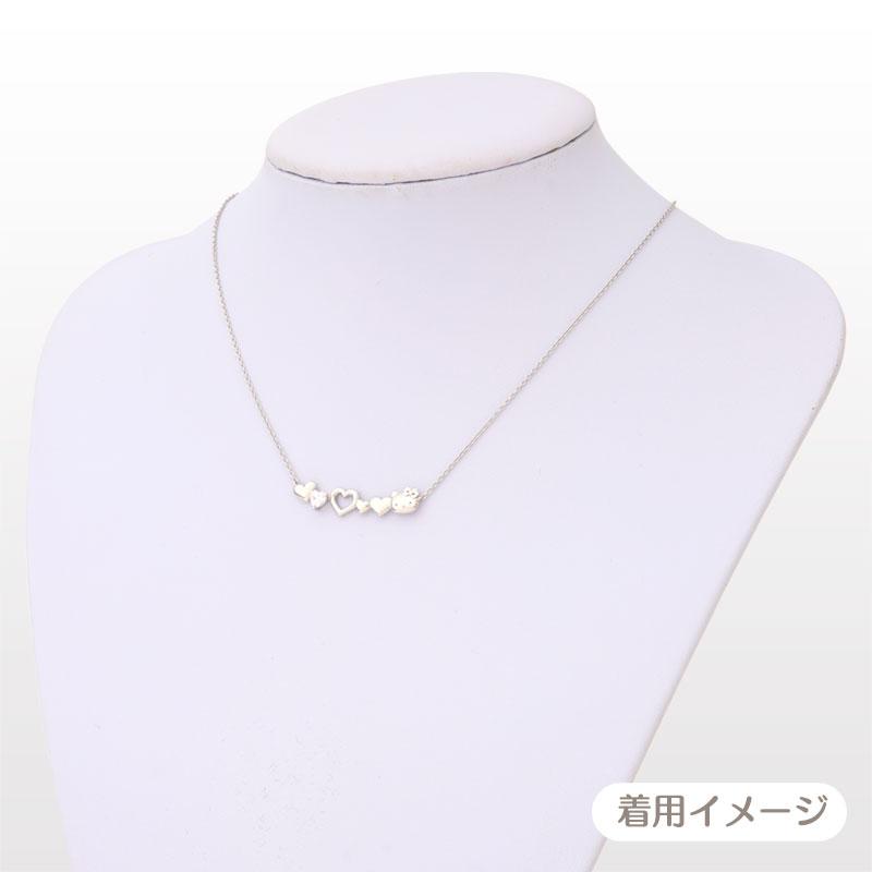 sanrio ハローキティ ハートフルネックレス シルバー : サンリオ sanrio ハローキティ ハートフルネックレス シルバー : サンリオ