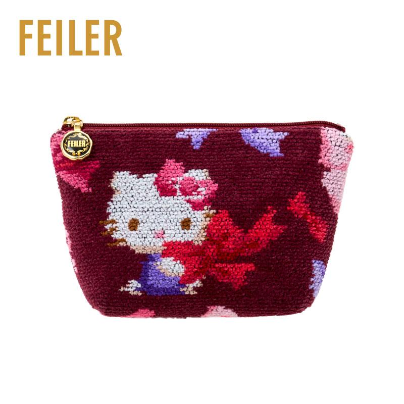 sanrio ハローキティ フェイラー ポーチ（リボン） : サンリオ