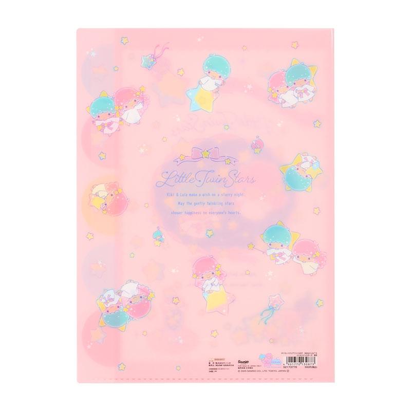 リトルツインスターズ クリアファイル ピンク リトルツインスターズ クリアファイル ピンク