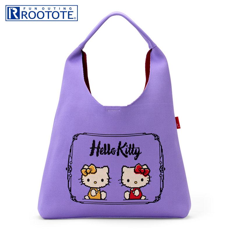 sanrio（サンリオ） ハローキティ ROOTOTE ラウンドニットバッグ