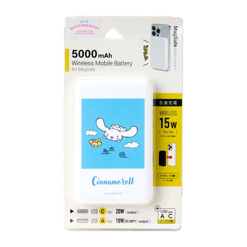 sanrio（サンリオ） シナモロール MagSafe対応 ワイヤレスリチウム充電