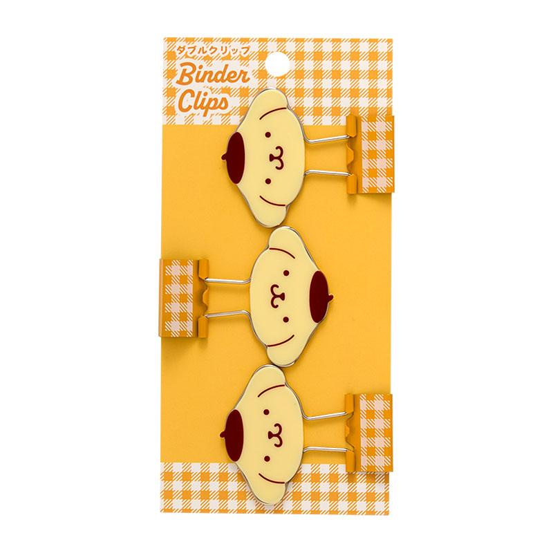 sanrio（サンリオ） ポムポムプリン ダブルクリップ 3個セット : 公式