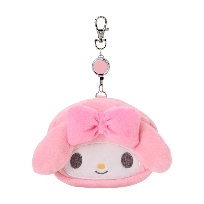 キャラクター ぬいぐるみ sanrio マイメロディ フェイス形パスケース＆ポーチ : サンリオ