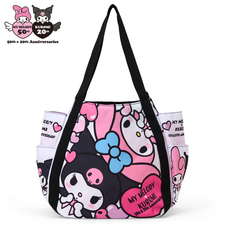 sanrio マイメロディ＆クロミ プリントトートバッグ : サンリオ