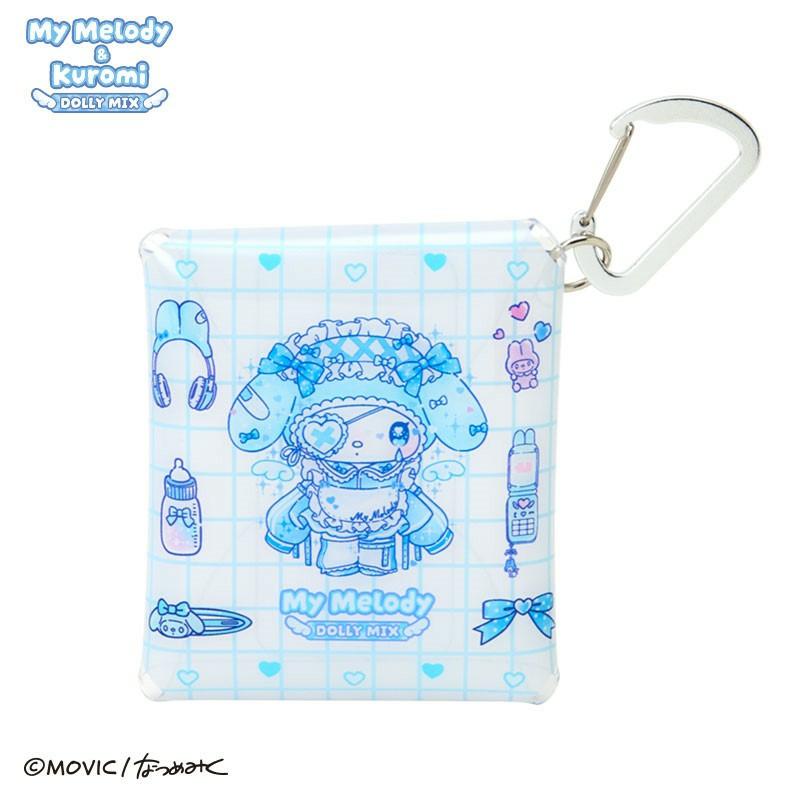 ハローキティクリアケース マイメロディぬいぐるみキーホルダーセット 楽天市場】ハローキティ クリア小物ケース（I Love Hello Kitty