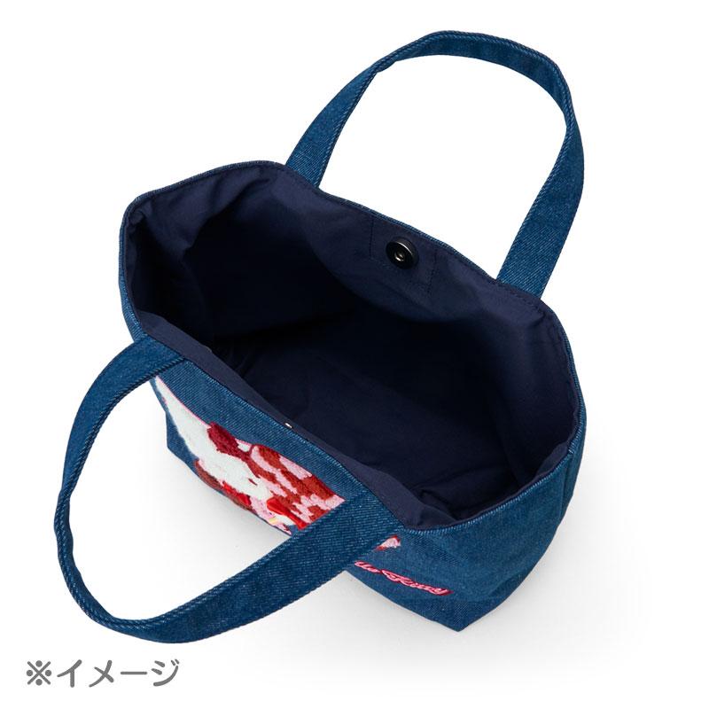 sanrio マイメロディ サガラ刺繍 デニムトートバッグ : サンリオ