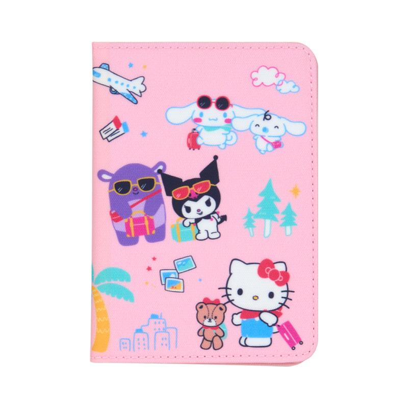 sanrio（サンリオ） サンリオキャラクターズ パスポートカバー ピンク