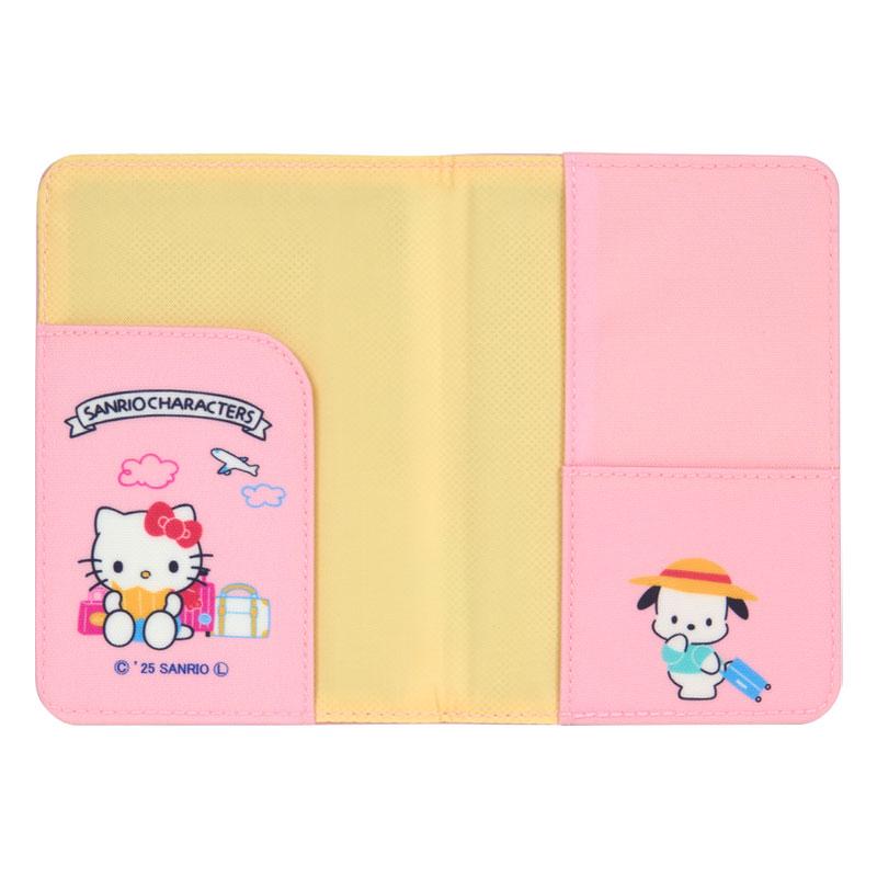 sanrio（サンリオ） サンリオキャラクターズ パスポートカバー ピンク