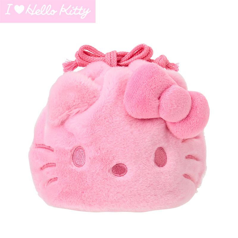 sanrio（サンリオ） ハローキティ フェイス形巾着（I Love Hello Kitty