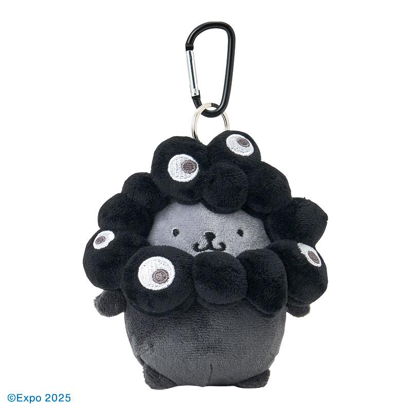 EXPO2025 サンリオ　ミャクミャク　なりきりぬいぐるみ（M）ブラック サンリオ×“黒ミャクミャク”ぬいぐるみ、受注販売が決定 万博閉幕2ヶ月