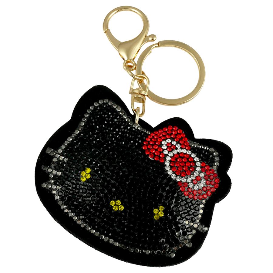 sanrio（サンリオ） ハローキティ キラストーンチャーム ブラック