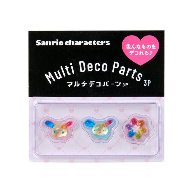 sanrio（サンリオ） ウサハナ マルチデコパーツ3個セット : 公式