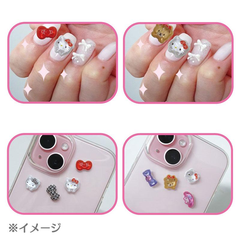 sanrio（サンリオ） ハローキティ マルチデコパーツ3個セット（ゼブラ