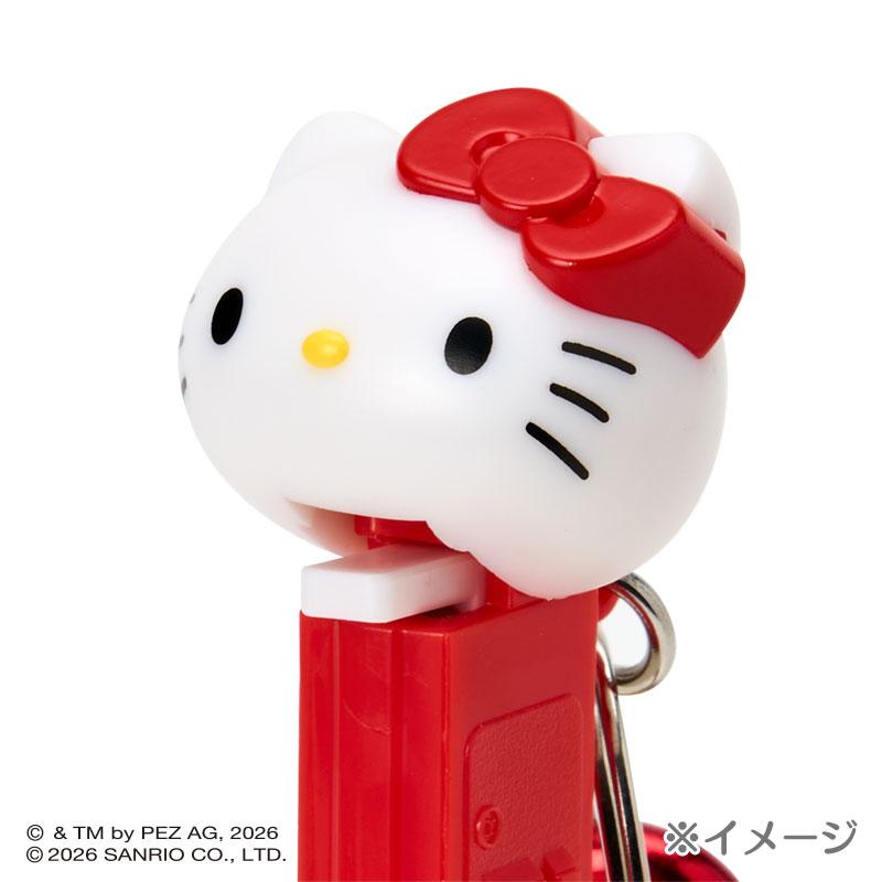 sanrio（サンリオ） ハローキティ PEZ カラビナ付きキーホルダー