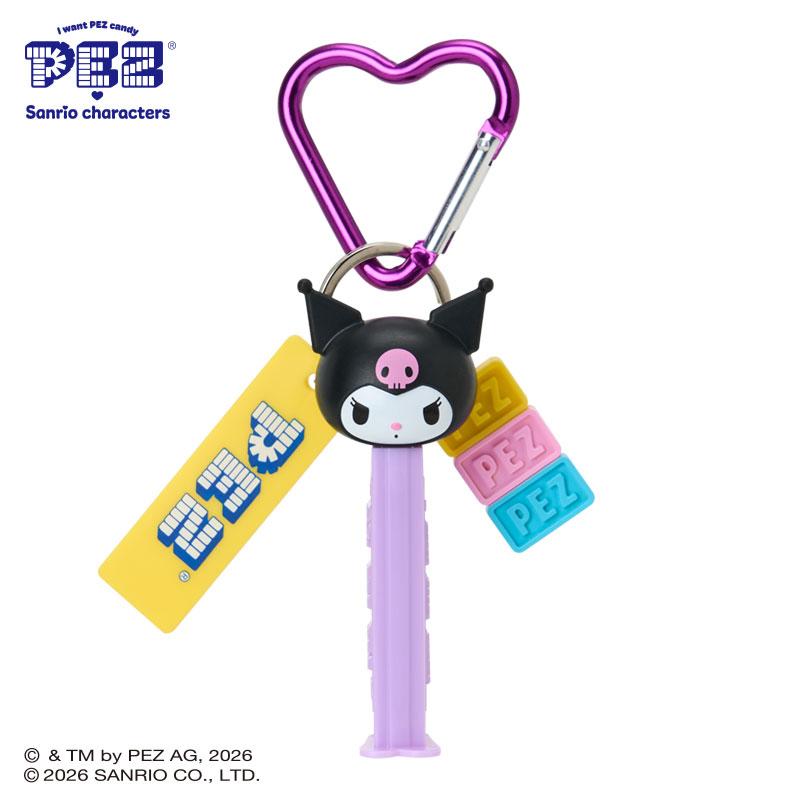 sanrio（サンリオ） クロミ PEZ カラビナ付きキーホルダー : 公式