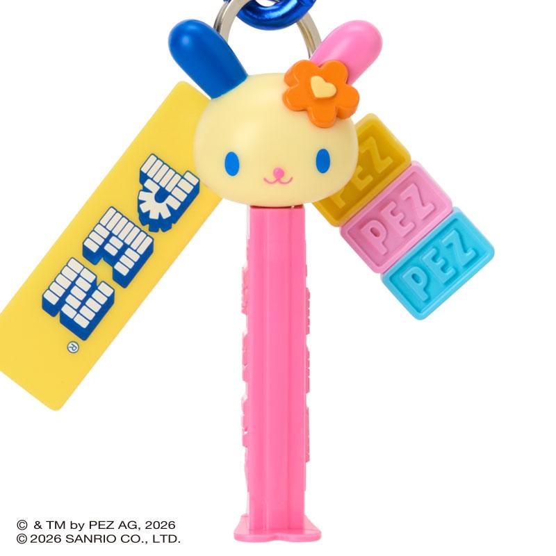 sanrio（サンリオ） ウサハナ PEZ カラビナ付きキーホルダー : 公式