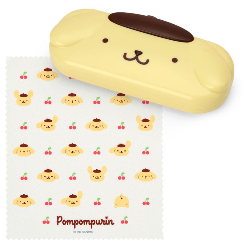 健康用品 レトロ サンリオ ポムポムプリン メガネケース 小物入れ ソファー