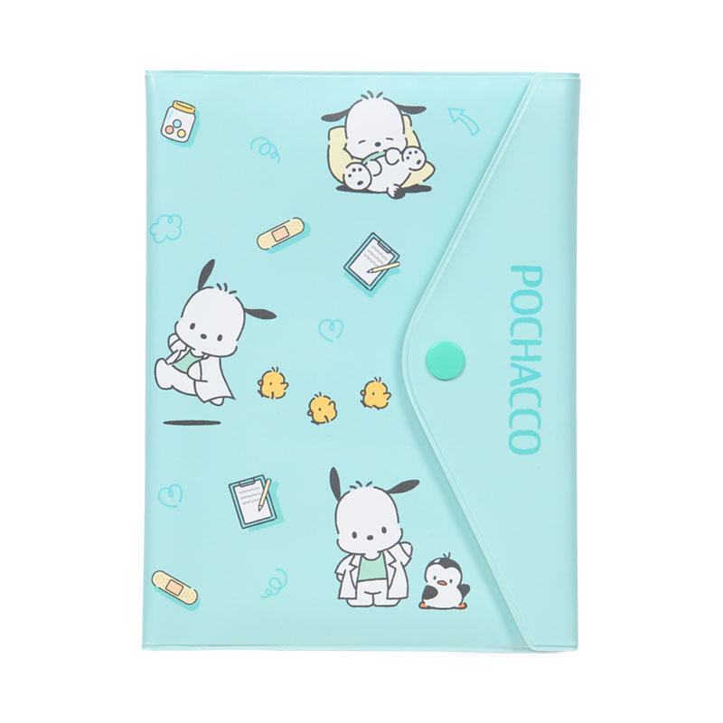 レトロ日本製 保険証ケース エンボスラメシール サンリオ 昭和診察券