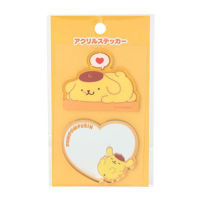 sanrio（サンリオ） ポムポムプリン アクリルステッカー : 公式