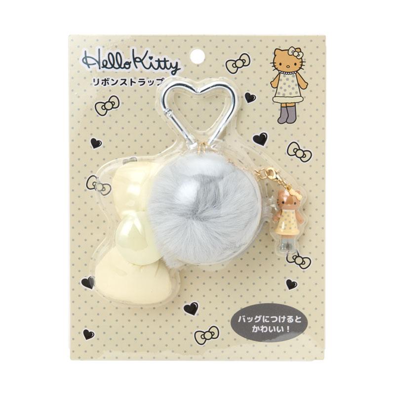 sanrio（サンリオ） ハローキティ リボンストラップ グレー : 公式