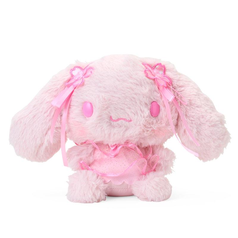 シナモロール　お花見マスコット　桜　むにゅぐるみ　ぬいぐるみ　sakura sanrio（サンリオ） シナモロール ぬいぐるみ（さくら） : 公式