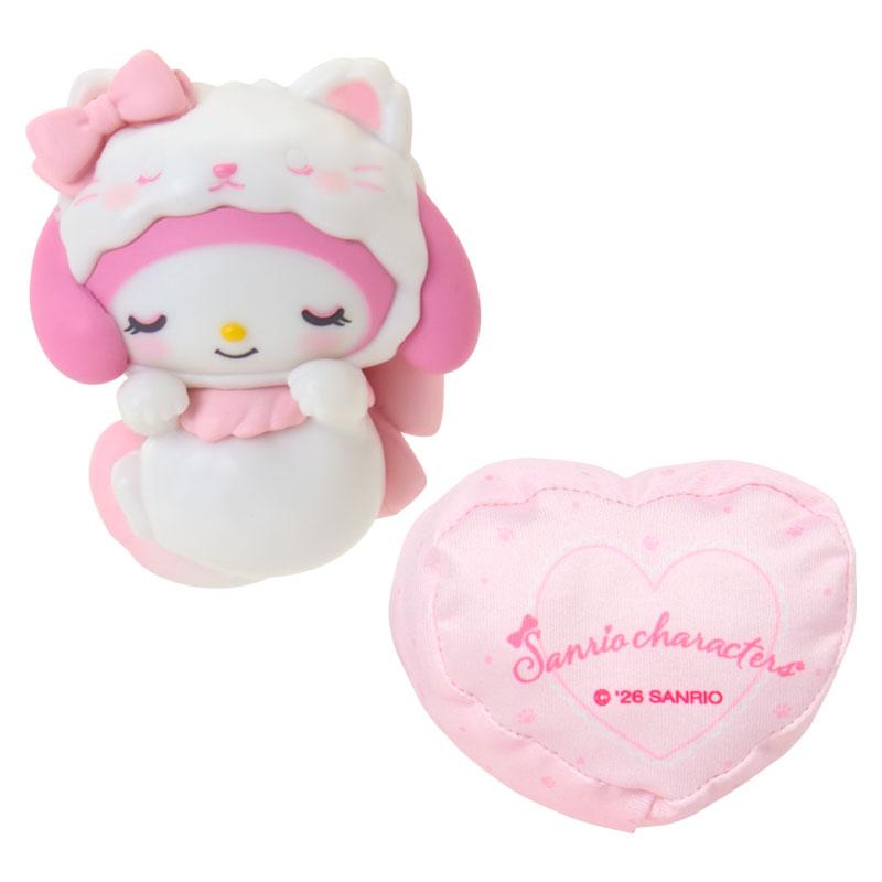 ミルキーこねこ キティ ぬいぐるみ シークレットマスコット マスコットホルダー sanrio（サンリオ） サンリオキャラクターズ シークレットマスコット