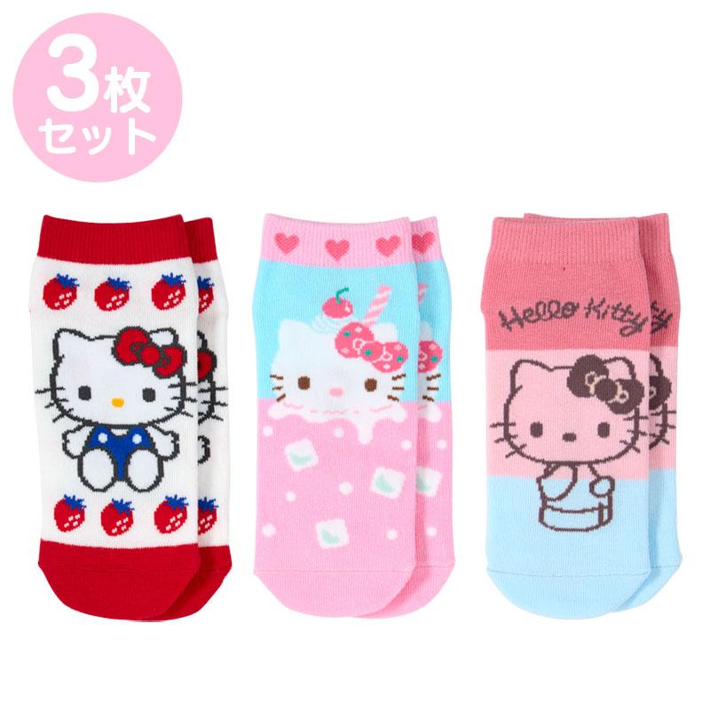 sanrio（サンリオ） ハローキティ キッズスニーカーソックス3足セット