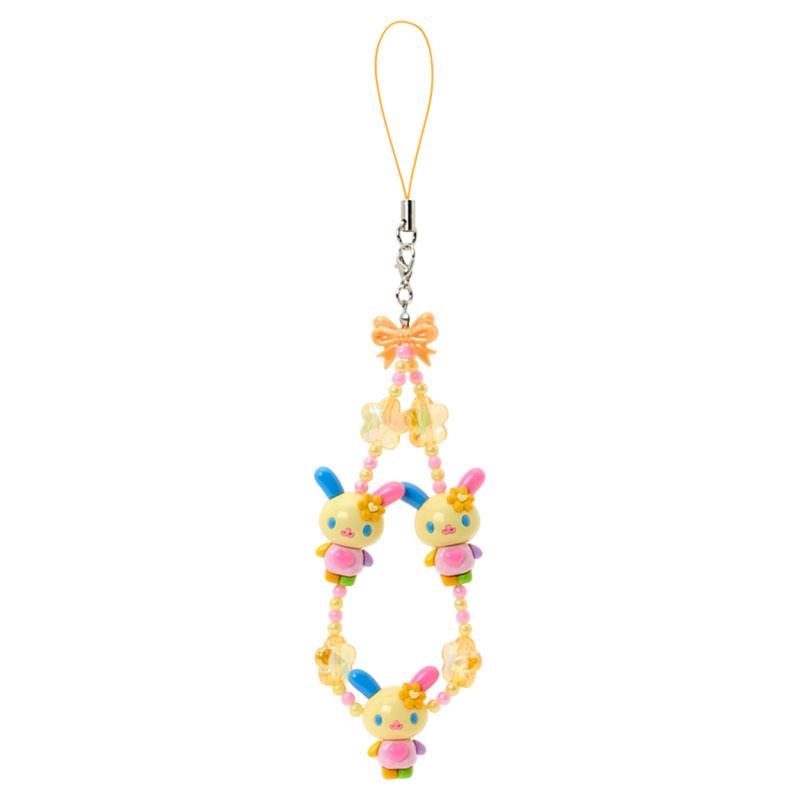 ウサハナ ストラップ キーホルダー ポーチ ヘアクリップ まとめ売り sanrio（サンリオ） ウサハナ ストラップ（トキメキぽっぷビーズ
