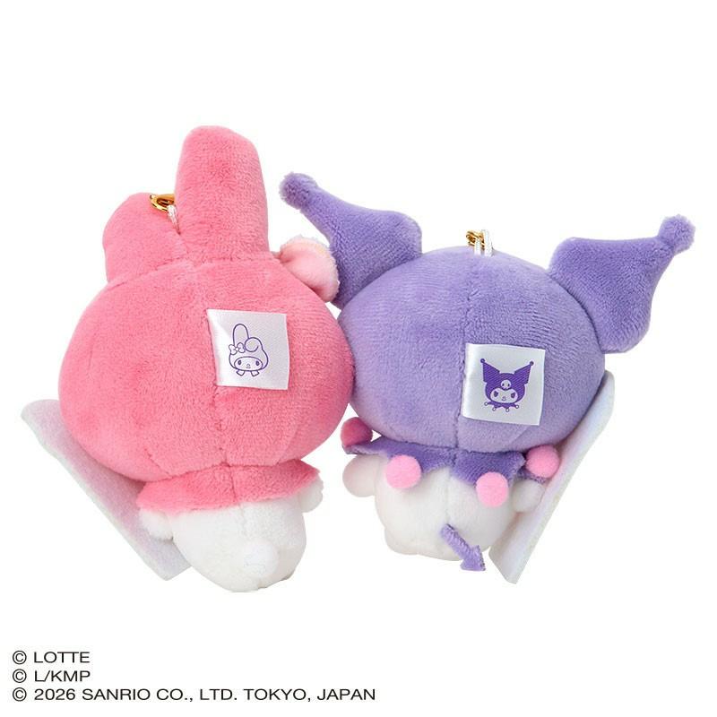sanrio（サンリオ） マイメロディ＆クロミ LOTTE ニコぬいキーホルダー