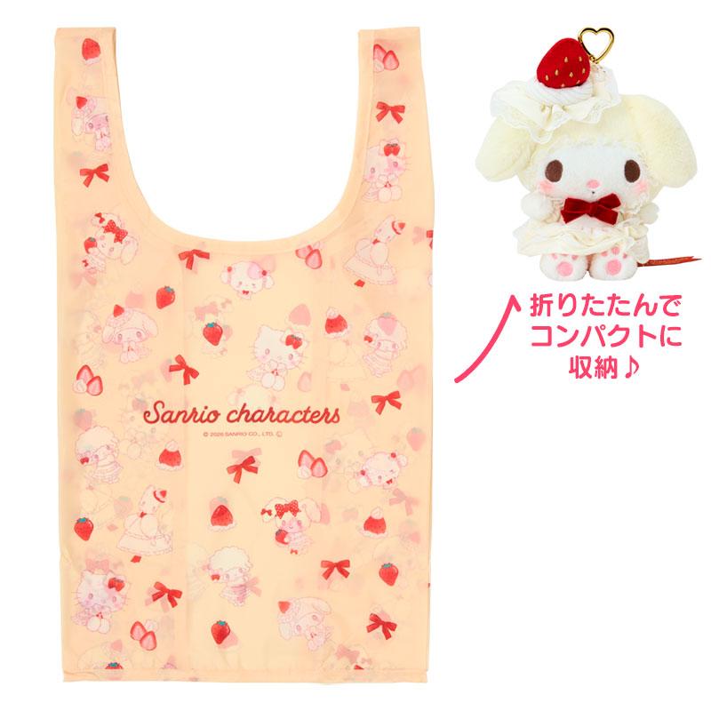 Sweet Cakesマイメロディぬいぐるみ　エコバッグ2点セット sanrio（サンリオ） マイメロディ ぬいぐるみエコバッグ（スウィート