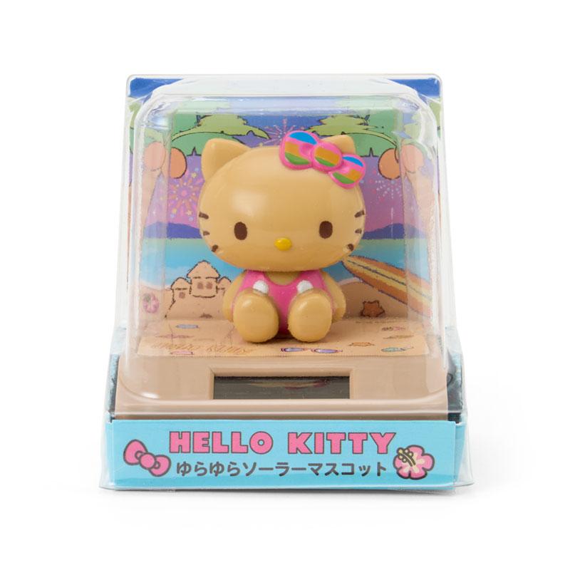 夕焼けはろうきてぃ sanrio（サンリオ） ハローキティ ゆらゆらソーラーマスコット（日焼け