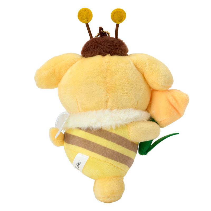 激レア‼︎ サンリオ　2002 ポムポムプリン コイルホルダー　ハチ sanrio（サンリオ） ポムポムプリン マスコットホルダー（お花大好き