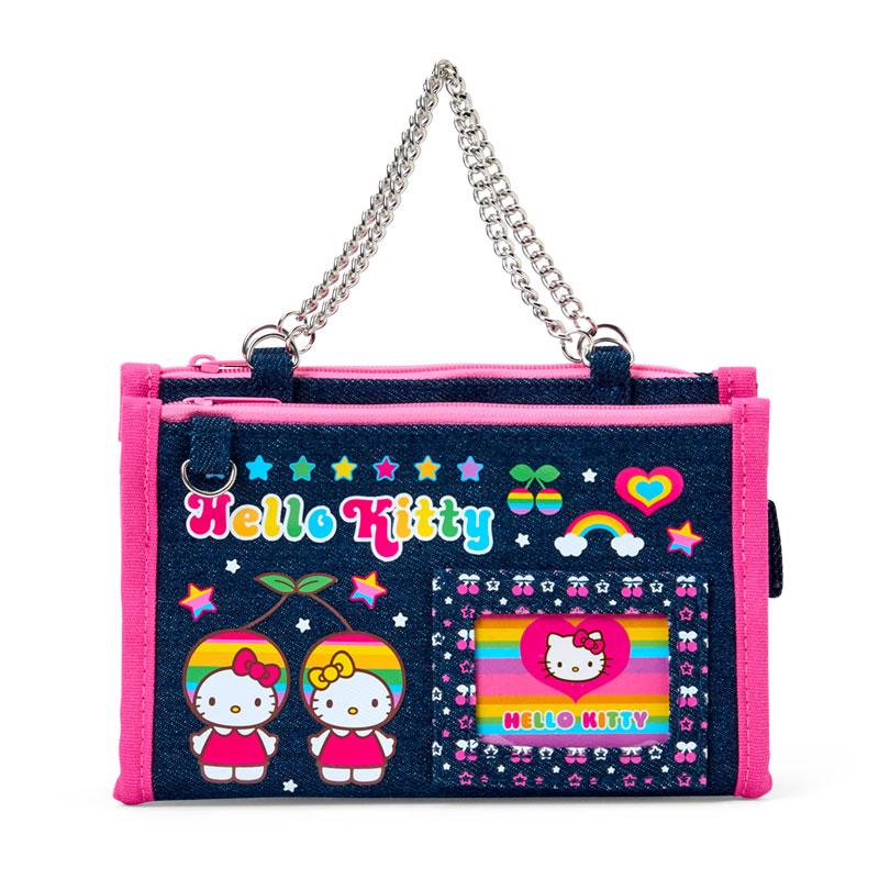 sanrio（サンリオ） ハローキティ デニムポーチ（むねきゅん平成女児