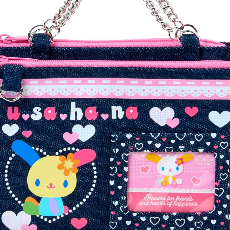 sanrio（サンリオ） ウサハナ デニムポーチ（むねきゅん平成女児